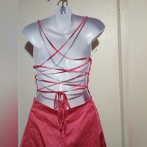 🌺BUNDLE ONLY🌺 SHEIN Vibrant Pink Satin Top